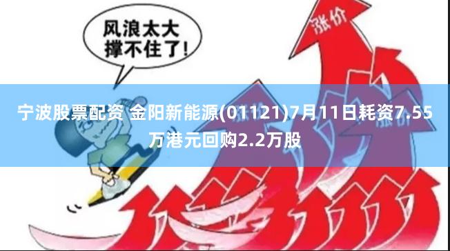 宁波股票配资 金阳新能源(01121)7月11日耗资7.55万港元回购2.2万股