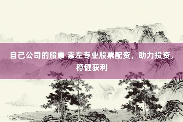 自己公司的股票 崇左专业股票配资,助力投资,稳健获利